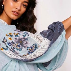 NWT Free people mint combo top.